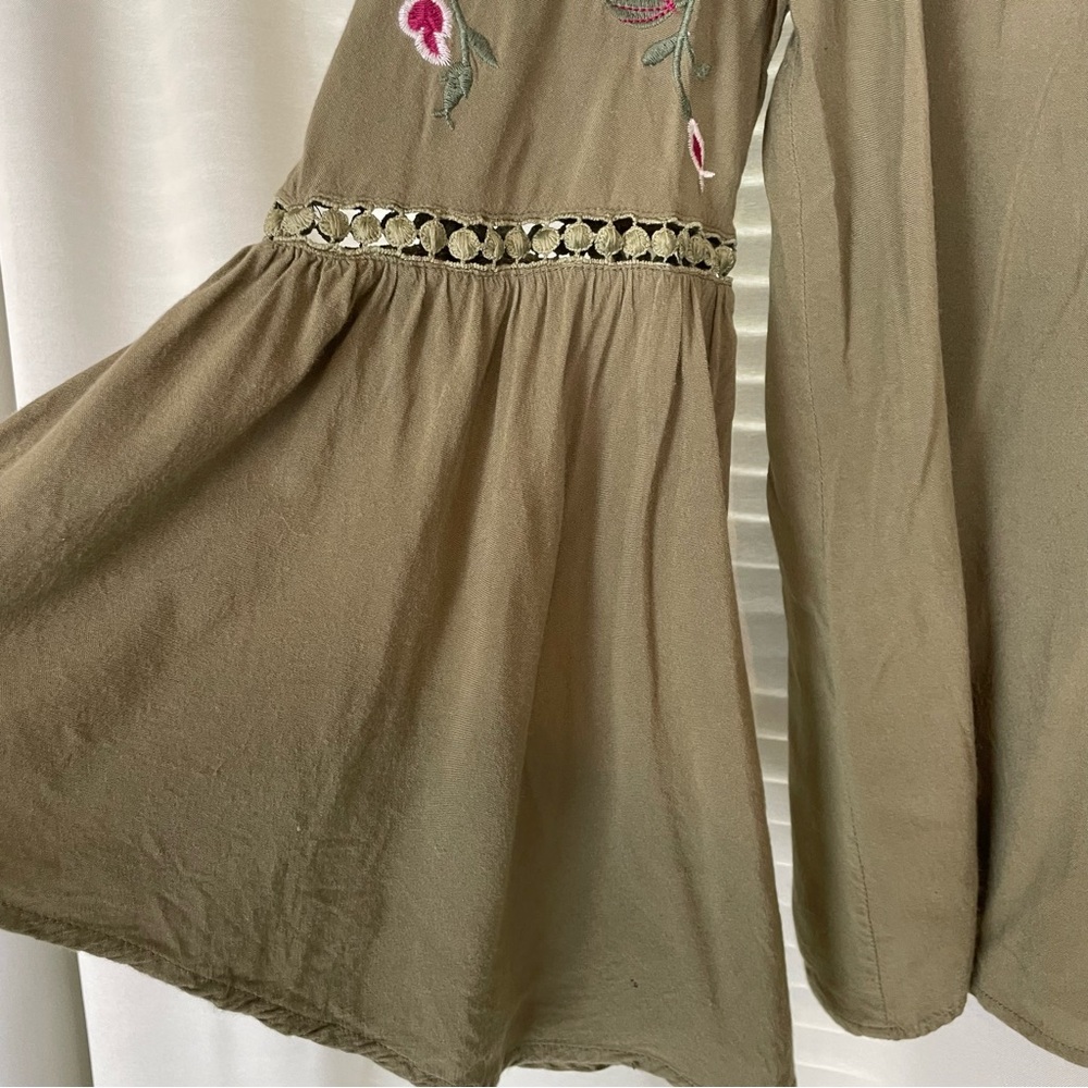 Altar’d State Embroidered Rayon Crop Top - Picture 5 of 12
